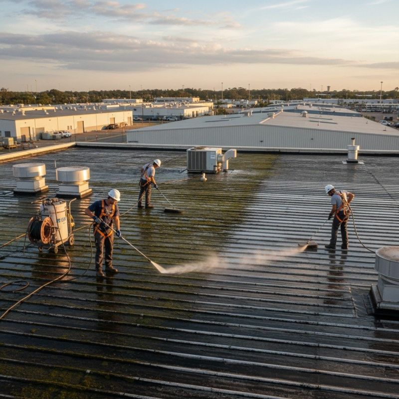 Metal Roof Coating Service