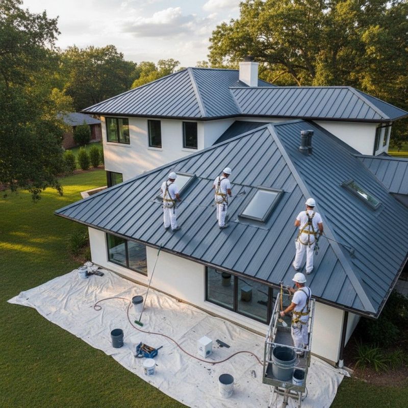 Metal Roof Coating Service